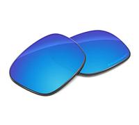Tintart Performance Replacement Lenses Compatible with Oakley Double Edge Polarized Etched-Sky Blue