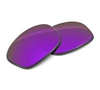 Tintart Performance Replacement Lenses Compatible with Oakley Fives Squared OO9238 Polarized Etched-Plum Purple