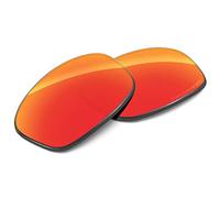 Tintart Performance Replacement Lenses Compatible with Oakley Fives Squared OO9238 Polarized Etched-Fire Red