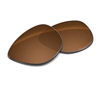 Tintart Performance Replacement Lenses Compatible with Oakley Frogskins Mix Polarized Etched-Nut Brown
