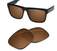Tintart Performance Replacement Lenses Compatible with Spy Optic Discord Polycarbonate Polarized Etched-Nut Brown