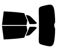 TINTCOM Pre-Cut Window Tint Film for Audi A3 5-door Hatchback 2012-2019 - (35% Medium Smoke) - Rear Sides & Rear Window - Custom Fit, UV Protection, High Performance