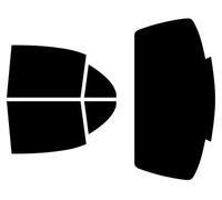 TINTCOM Pre-Cut Window Tint Film for Mercedes E Class W213 4-door Saloon 2016-... - (05% Limo Black) - Rear Sides & Rear Window - Custom Fit, UV Protection,High Performance