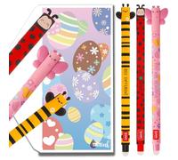 Tinte Ink Legami Erasable Pens Bundles/Sets with Cute Envelope - (Easter Ladybird, Butterfly & Bee Set)