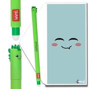 Tinte Ink Legami Erasable Pens - Full Range Available - Including Gift Envelope! - Choose Cute Design! (Dino)