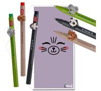 Tinte Ink Legami Lovely Friends Pens Choose Set Including Gift Envelope! - Choose Cute Design! (Teddy, Panda, Koala Pack)