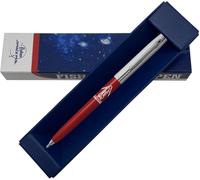 Tinte Ink RFisher Apollo Cap-O-Matic - Chrome Cap Red Barrel (Shuttle Logo) - Gift Boxed
