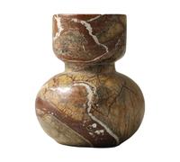 Tinted Asker candle sticks 10 cm Red