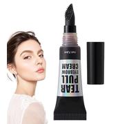 Tinted Brow Cream - Peel Off Mascara, Quick-Drying Waterproof Color, Sweatproof Long-Lasting Formula, Natural Full Brow Finish | Simple Makeup Application, Ideal for Creating Defined Brows
