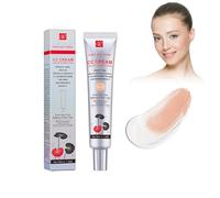 Tinted Face Cream with Centella Asiatica, 45 ml CC Cream Red Correct CC Cream Colour Correcting Cream Make Up Fondation Moisturising, Improves the Complexion & Moisturises (Bright)