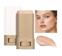 Tinted Foundation Stick Hydrating Tinted Foundation Face Balm | Long-Lasting Moisturizer Concealer Radiant Skin for Working Beach Travel Dates Business Outgoing D