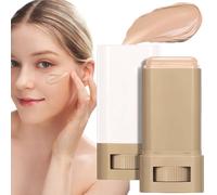 Tinted Foundation Stick | Hydrating Tinted Foundation Face Balm | Natural Coverage Concealer Long-Lasting for Women Outgoing Vacation Business Dates Beach Travel