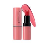 Tinted Lip Balm, Hydrating & Plumping Tinted Lip Gloss, Moisturizing Semi-Matte Lipstick with Nourishing Inner Core, Long-Lasting Non-Stick Cup Lip Tint for Dry Lips (04#)