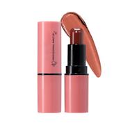 Tinted Lip Balm, Hydrating & Plumping Tinted Lip Gloss, Moisturizing Semi-Matte Lipstick with Nourishing Inner Core, Long-Lasting Non-Stick Cup Lip Tint for Dry Lips (06#)