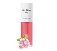 Tinted Lip Gloss, Glossy Lip Color, Soft Shine Smooth Texture Hydrating Wear Non Sticky Portable Natural Long Use, Nourishing Lips for Women Girls Party Work Everyday Look, 3Ml