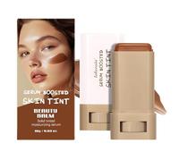 Tinted Moisturizer Stick, Solid Serum for Boost Skin Tint, Multiuse Beauty Balm, Full Coverage Natural Finish Makeup for Dry & Combination Skin