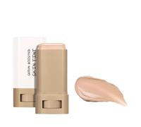 Tinted Moisturizer Stick, Solid Serum for Boost Skin Tint, Tined Foundation Stick, Multiuse Beauty Balm for Women, Brightens, Hydrates, Natural Finish Makeup (D, 18g)