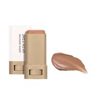 Tinted Moisturizer Stick, Solid Serum for Boost Skin Tint, Tined Foundation Stick, Multiuse Beauty Balm for Women, Brightens, Hydrates, Natural Finish Makeup (F, 18g)