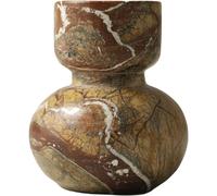 Tinted Objects - Asker Candle Holder, Red - Red