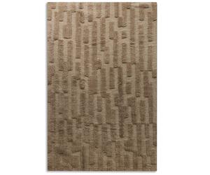 Tinted Objects - Bielke Wool Rug 300x400 cm, Dark Beige - Dark beige