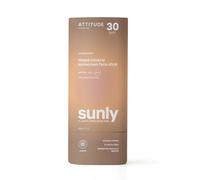 Tinted sunscreen Attitude Sunly SPF 30 Marron TU