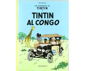 Tintin in Catalan: Tintin Al Congo - Catalan Language Hardcover NEW Herge 1989