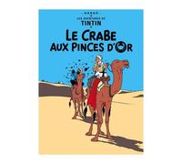 Tintin Le Crabe aux Pinces D' Or Unframed Poster | Size: W50 cm x H70 cm Tintin Multicolor W50 cm x H70 cm