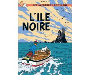Tintin Poster - L'ile Noire (The Black Island)