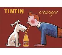 Tintin Rackham Le Rouge Vintage Metal Tin Sign Vintage Metal Tin Sign 8X12 Inches