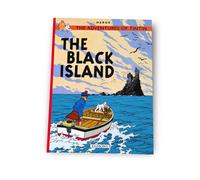 Tintin The Black Island Softback Alb Tintin Multicolor