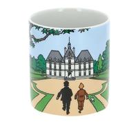 Tintin Walking to Marlinspike Mug Tintin Multicolor