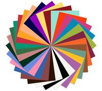 Tintnut 3D Puff of Special Color Design Heat Transfer Vinyl - 30 Sheets 12" x 10" Vinyl Heat Transfer Compatible with Many Festival and a Great Gift for Friends