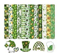 Tintnut Iron on Vinyl St. Patrick's HTV Heat Transfer Vinyl 12pcs 12x10in