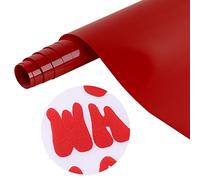 Tintnut Red Puff HTV Vinyl Heat Transfer - 10in x 6ft Puffy HTV Iron on Vinyl Roll for T-Shirts, Compatible with Cricut/Silhouette Cameo