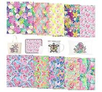 Tintnut Watercolor Floral Sublimation Transfer Paper - 10 Sheets 12"x10",Sublimation Ink Transfer Sheets for DIY Mugs, Tumblers, T-Shirts