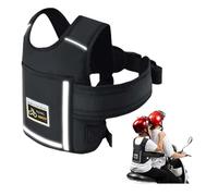 tintoke Adjustable motorcycle belt, motorcycle belt, safety belt, motorcycle safety belt, upgrade safety belt, motorcycle, with reflective strips, suitable for motorcycles, electric vehicles, etc