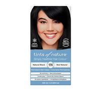 Tints of Nature 1N Natural Black Permanent Hair Dye, Vegan 130ml