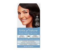 Tints of Nature 3N Natural Dark Brown Permanent Hair Dye, Vegan 130ml | Creates beautiful dark brown colour while deeply nourishing every strand, Ammonia-free formula covers greys with shine