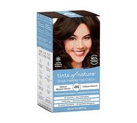 Tints of Nature 4N Natural Medium Brown Permanent Hair Dye, Vegan 130ml