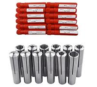 TINVHY 12-Pack Precision Taper Collet Set 1/8-3/4in 3MT MT3 Mill Chuck Holder