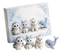 Tiny 3D Beaded Animal DIY Kit, Cute Animal Beading Embroidery Kit with Instructions, Cute 3D Animals Themed Beadwork Crafts, Handmade Jewelry Art Craft for Kids Adults Beginners