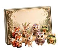 Tiny 3D Beaded Animal DIY Kit | DIY Cute Beginner-Friendly | 3D Decoration Beading Art - for Adults Teens Desk Shelf Home Office Party Art Class Holiday