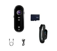 Tiny 720P Action Camera With Waterproof Housing 1080P Video Seize 2 Hour Continuous Registering 5 Firing Modes Compact Travel Photography Tool Time Error Sports Camera Set