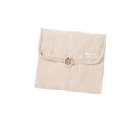 Tiny Alpaca Organic Natural Cotton Baby Portable Changing Mat 70x46cm Organic Baby Mat (Oatmeal)