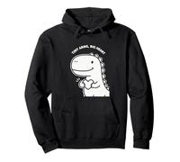 Tiny Arms Big Heart Dino Cute Kids Valentines Design Pullover Hoodie