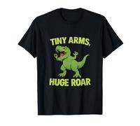 Tiny Arms Huge Roar Dinosaur T-Rex Graphic Print T-Shirt