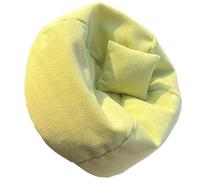 Tiny Bean Bag Sofa With Cushioned Seat Decorative Tiny Furniture For 15-17cm Action Figures Collectible Display Piece Doll Sofa Set With Cushion Pillow