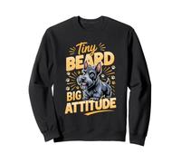 Tiny Beard Big Attitude Scottish Terrier Scottie Dog Sweatshirt