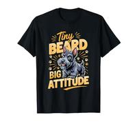 Tiny Beard Big Attitude Scottish Terrier Scottie Dog T-Shirt