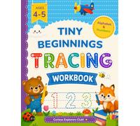 Tiny Beginnings Tracing Workbook: Letter and Number Tracing Practice for Preschoolers Ages 4-5 | Learn Handwriting, Build Confidence and Have Fun